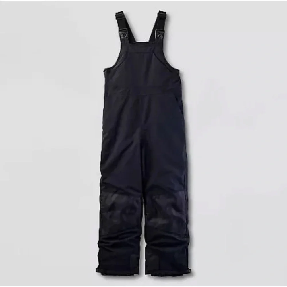 Kids' Waterproof Snow‎ Bib - 83% Recycled Polyester, Adjustable Straps SMALL NWT